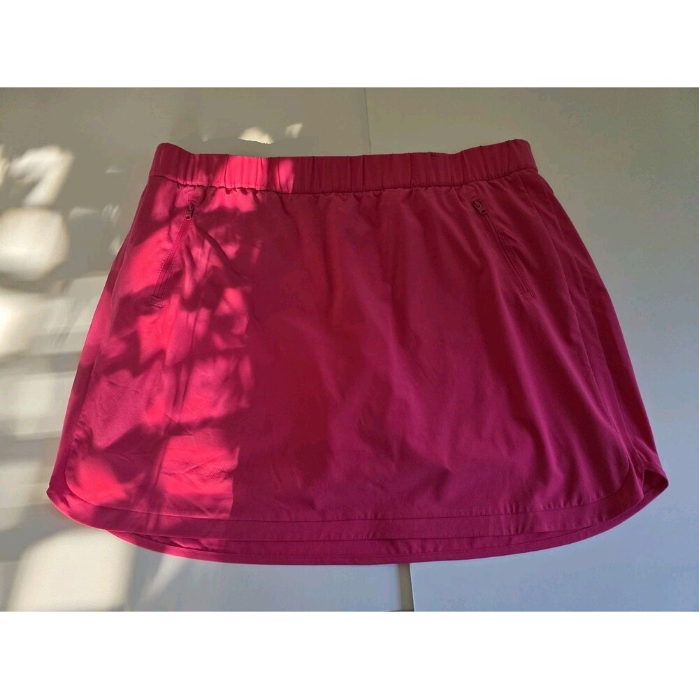 Women's Pink Knit Skort Size 2X